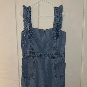 Tank Top Jean Dress